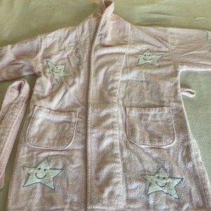 Pink robe with stars